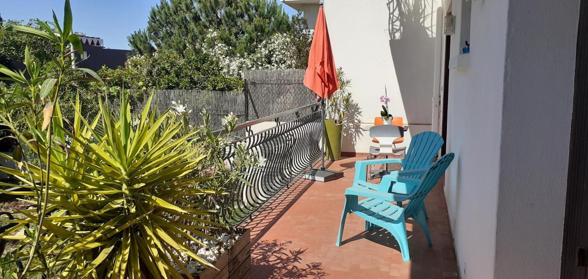Appartement Bel Avec Grande Terrasse Ensoleillée Et Jardin Perpignan